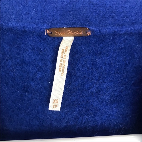 Free People Blue Angora Vest - Picture 5 of 5